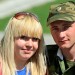 Russian Soldier And Girlfriend - Lipki Park, Vladimir, Russia