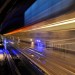 Subway Passing - Plaza de Armas Metro Station, Santiago, Chile